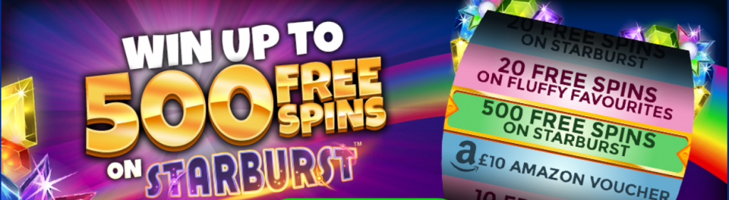 500 free spins